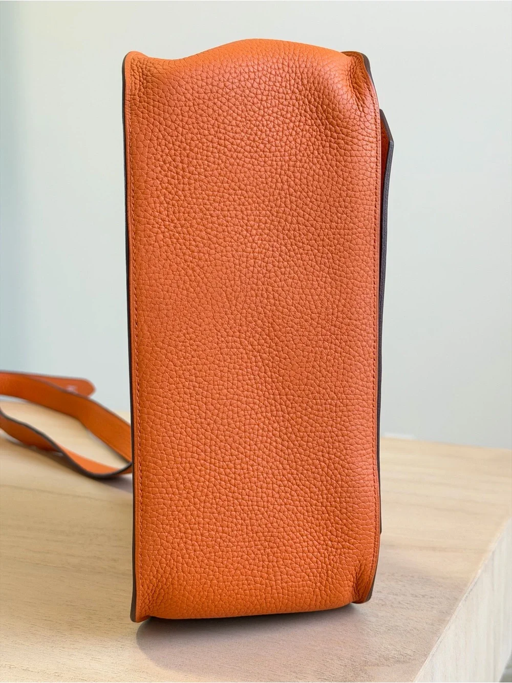 Hermes Orange Jypsiere Bag Clemence 28